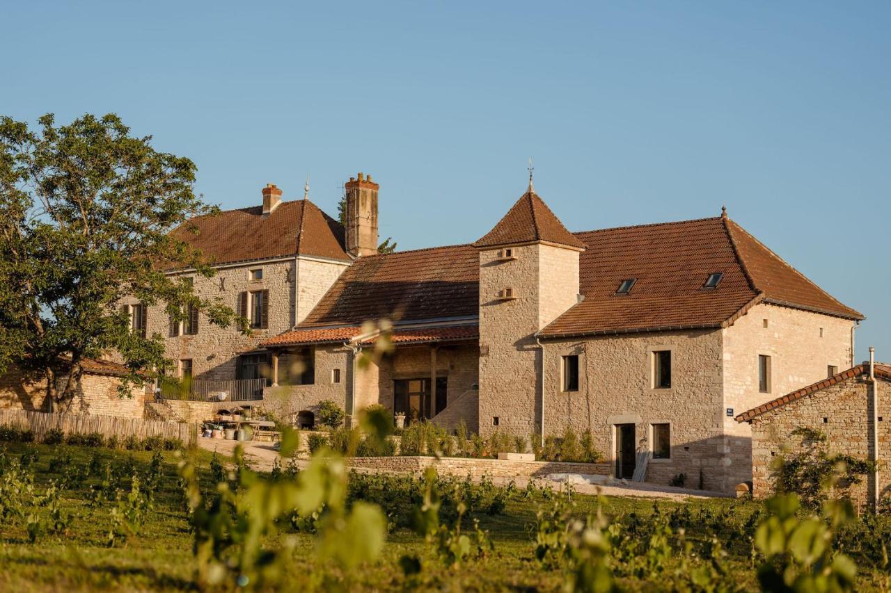 Clos Des Dames De Lancharre - La Maison Des Vignes Bed & Breakfast Chapaize Ngoại thất bức ảnh